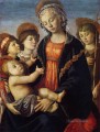 La Virgen y el Niño con dos ángeles Sandro Botticelli